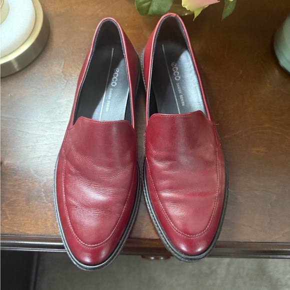 Womens incise tailored Ecco Loafers - Picture 3 of 7